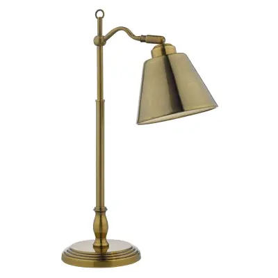 Kempten Table Lamp Antique Brass