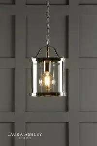 Harrington Single Polished Nickel Pendant