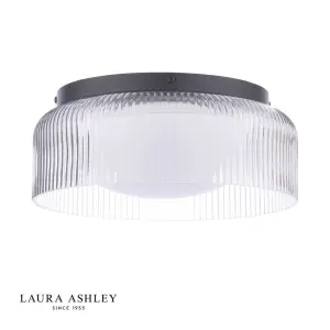 Charissa Matt Black Flush Fitting IP44