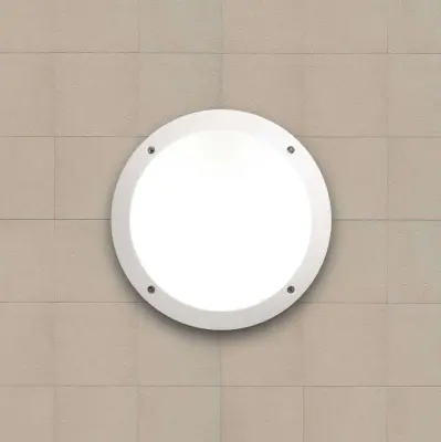 Lucia LED Fumagalli Wall & Ceiling Bulkhead White | Online Lighting Shop