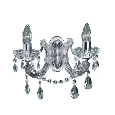 Marie Therese 2-Light Crystal Wall Bracket