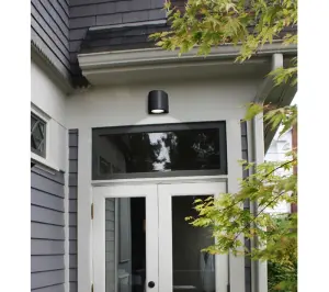 Marta 160mm Large Downlight in Black