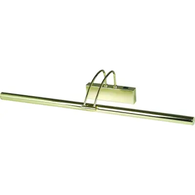 POLISHED BRASS PICTURE LIGHT WITH ADJUSTABLE HEAD