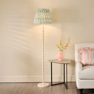 Siyanda Cream Floor Lamp Base Only