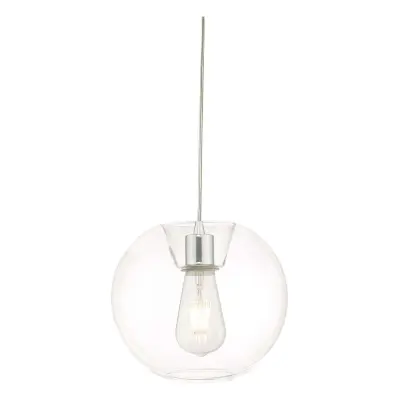 Subata Easy Fit Pendant Clear Glass