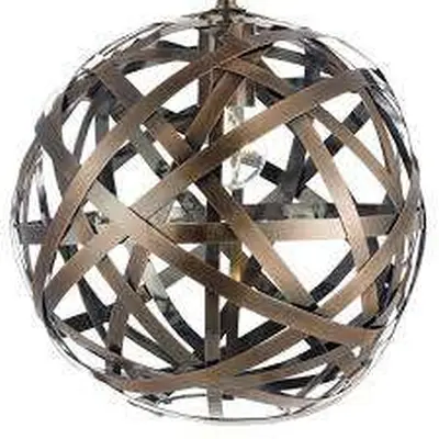 Voyage 1 Light Pendant Ball Antique Copper