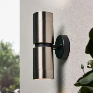 Yuki Stainless Steel Up & Down Wall Light