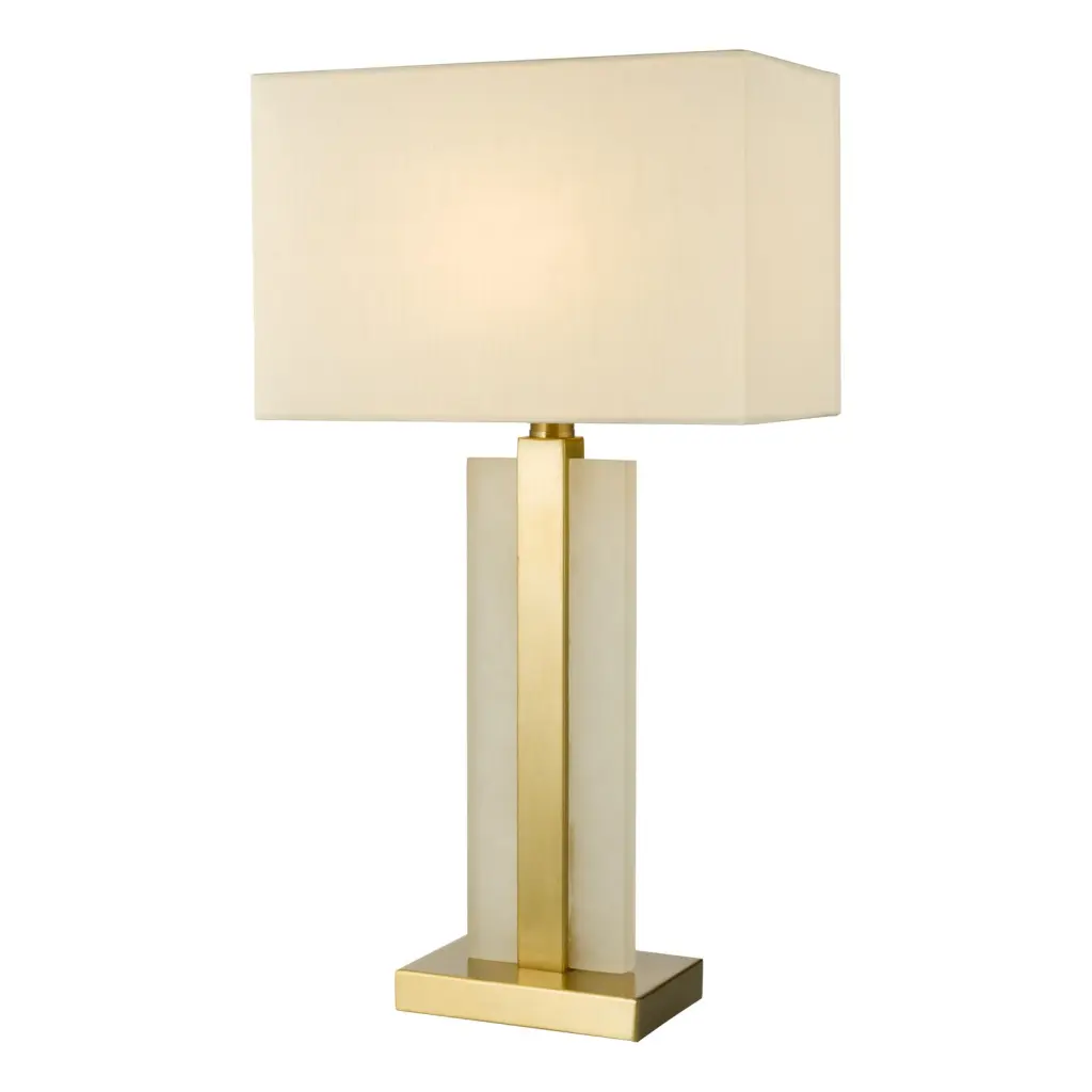 Tokori Gold Table Lamp C/W Shade
