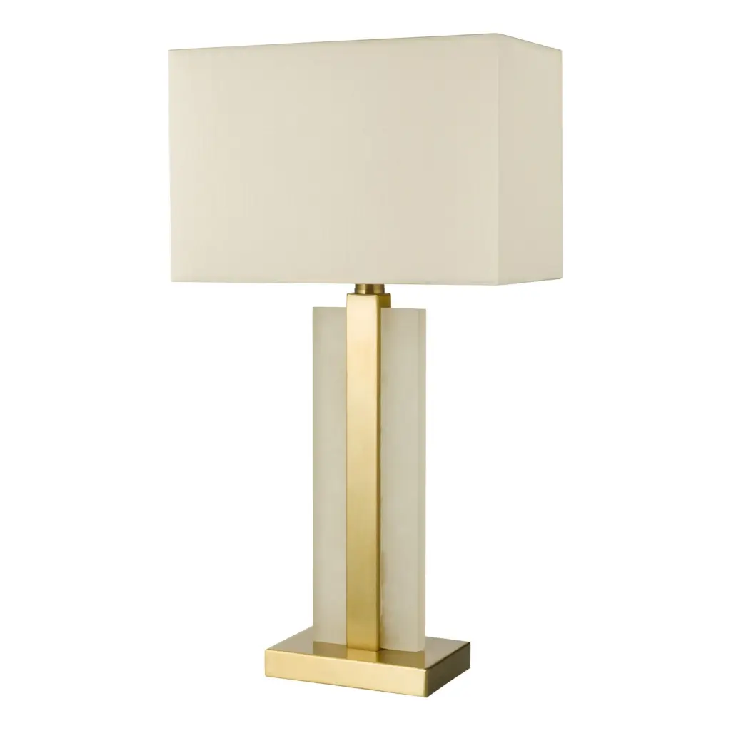 Tokori Gold Table Lamp C/W Shade