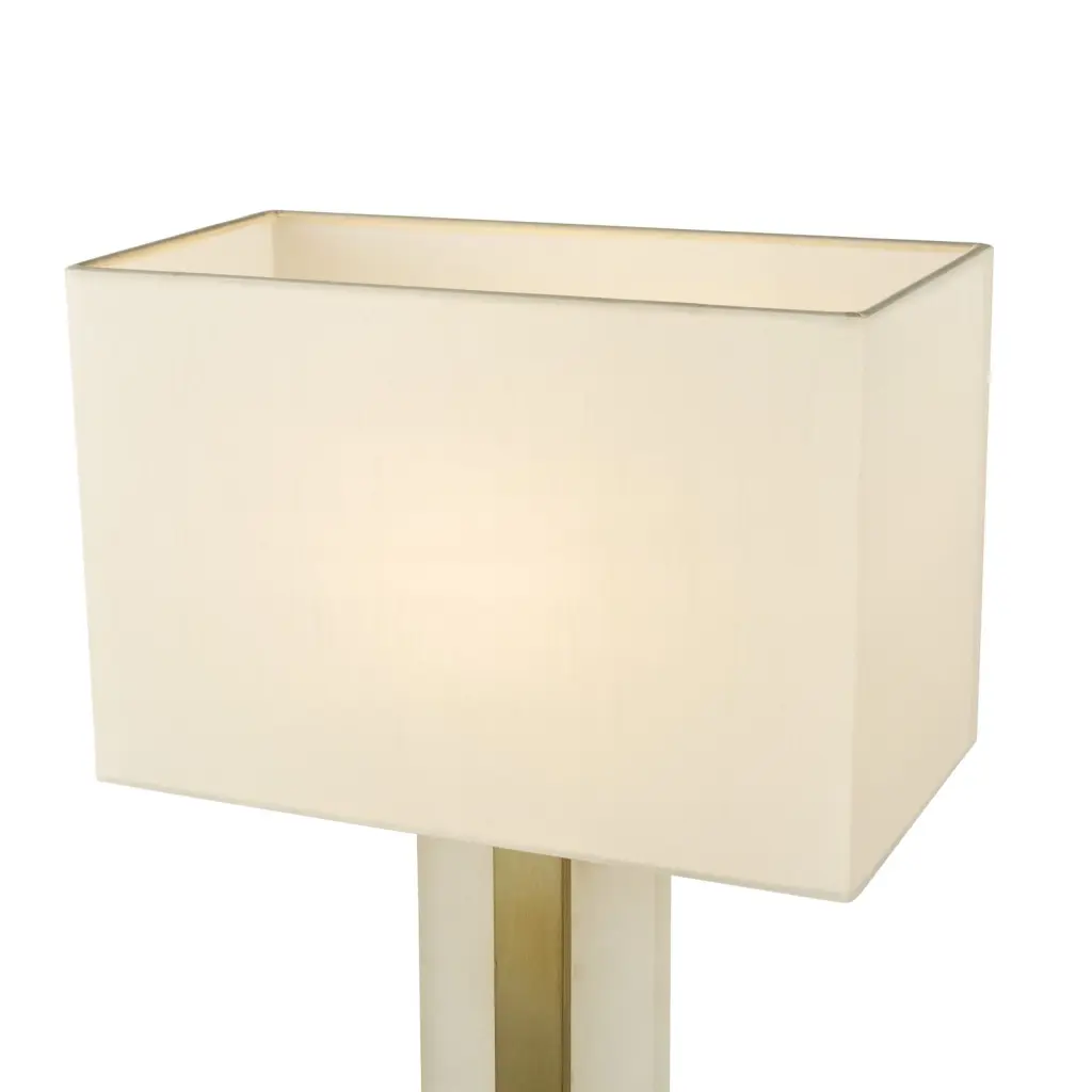 Tokori Gold Table Lamp C/W Shade