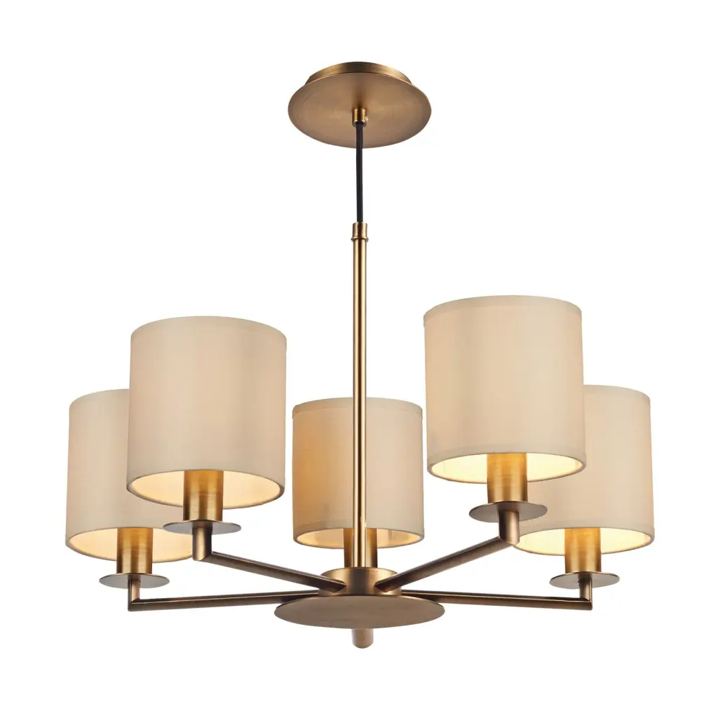 Tyler 5 Light Pendant Bronze