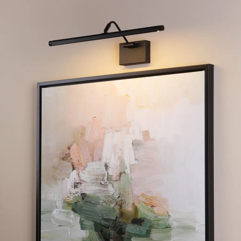 Tyrus 50cm Satin Black LED Picture Light
