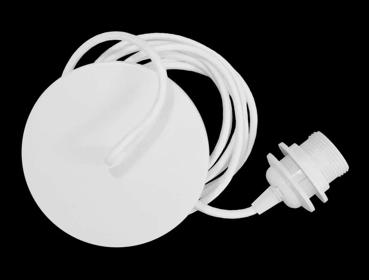 VITA Rosette White Pendant Cord Set 2.1m