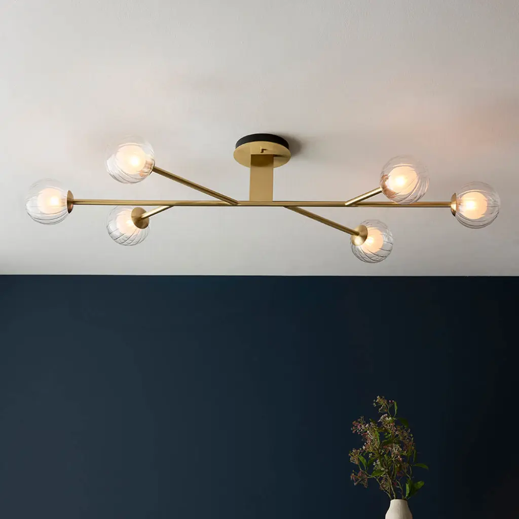 March 6 Light Satin Brass Fitting