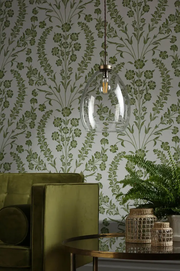 Yeovil Aged Brass Single Pendant